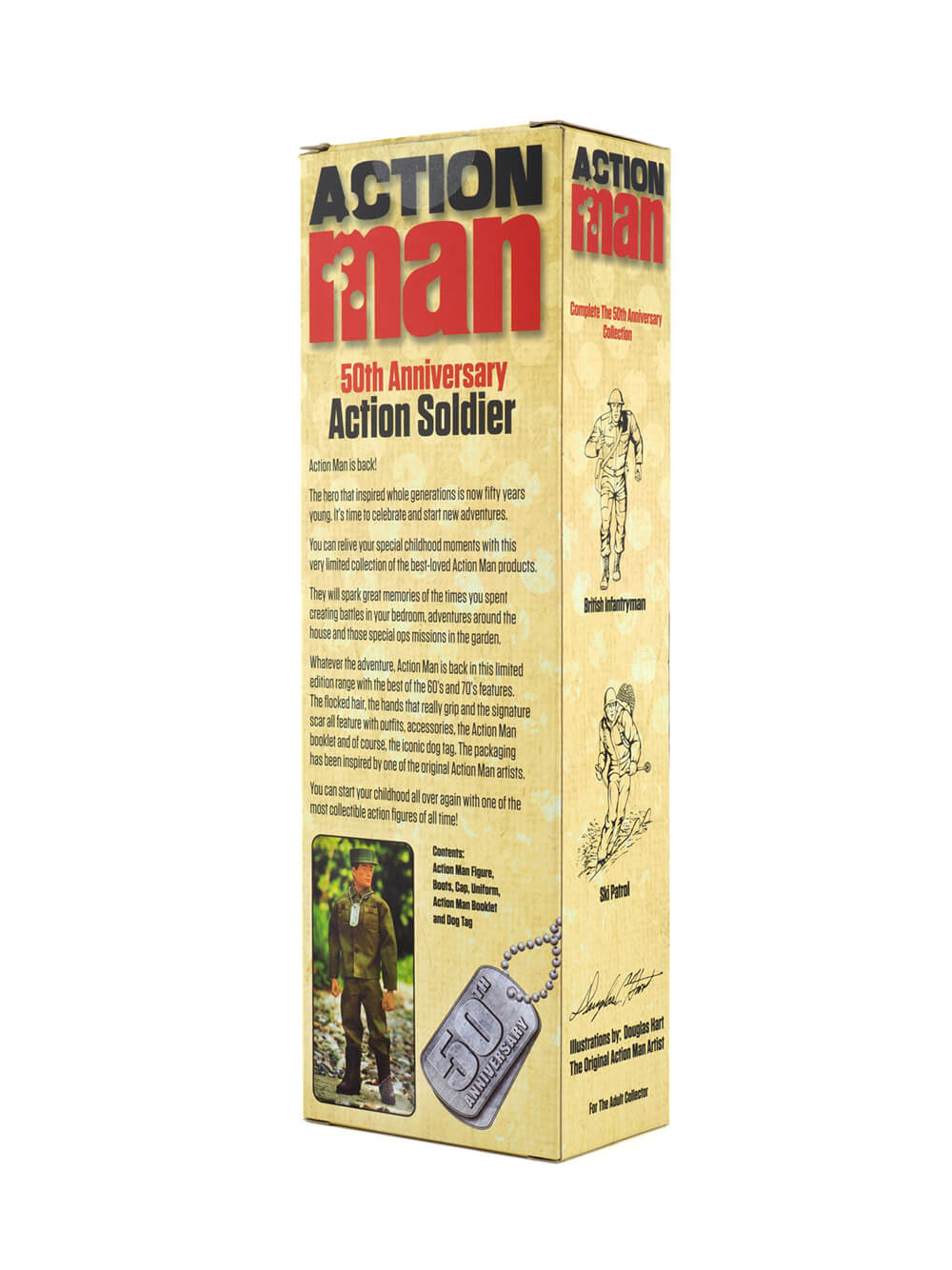 Action Man Soldier box 50th