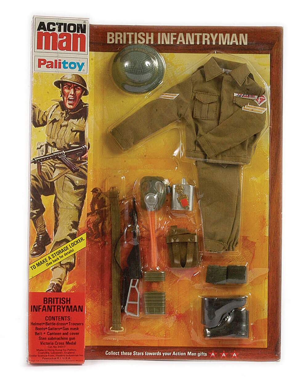 Action Man British Infantyman box