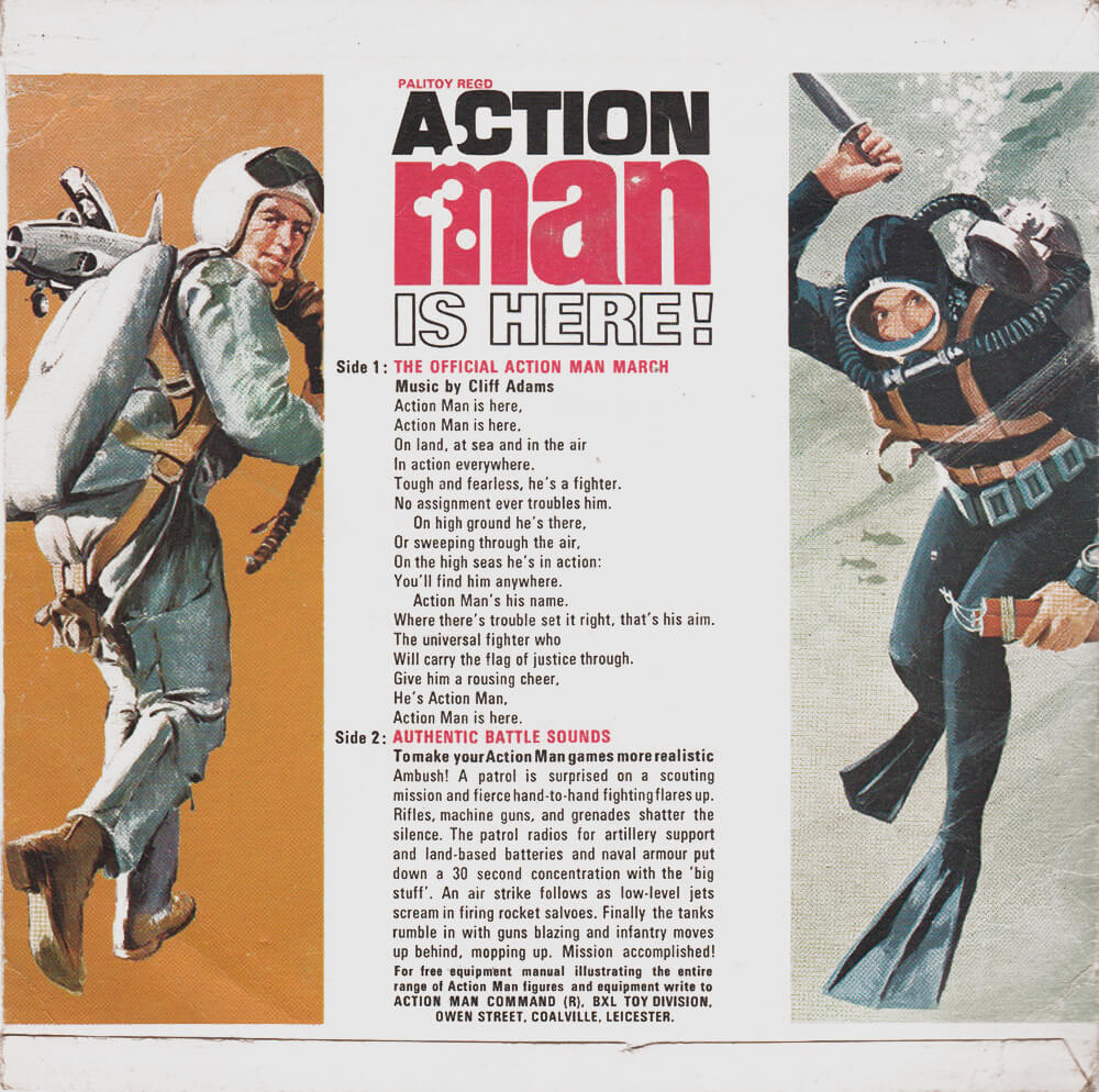Action Man 45rpm single