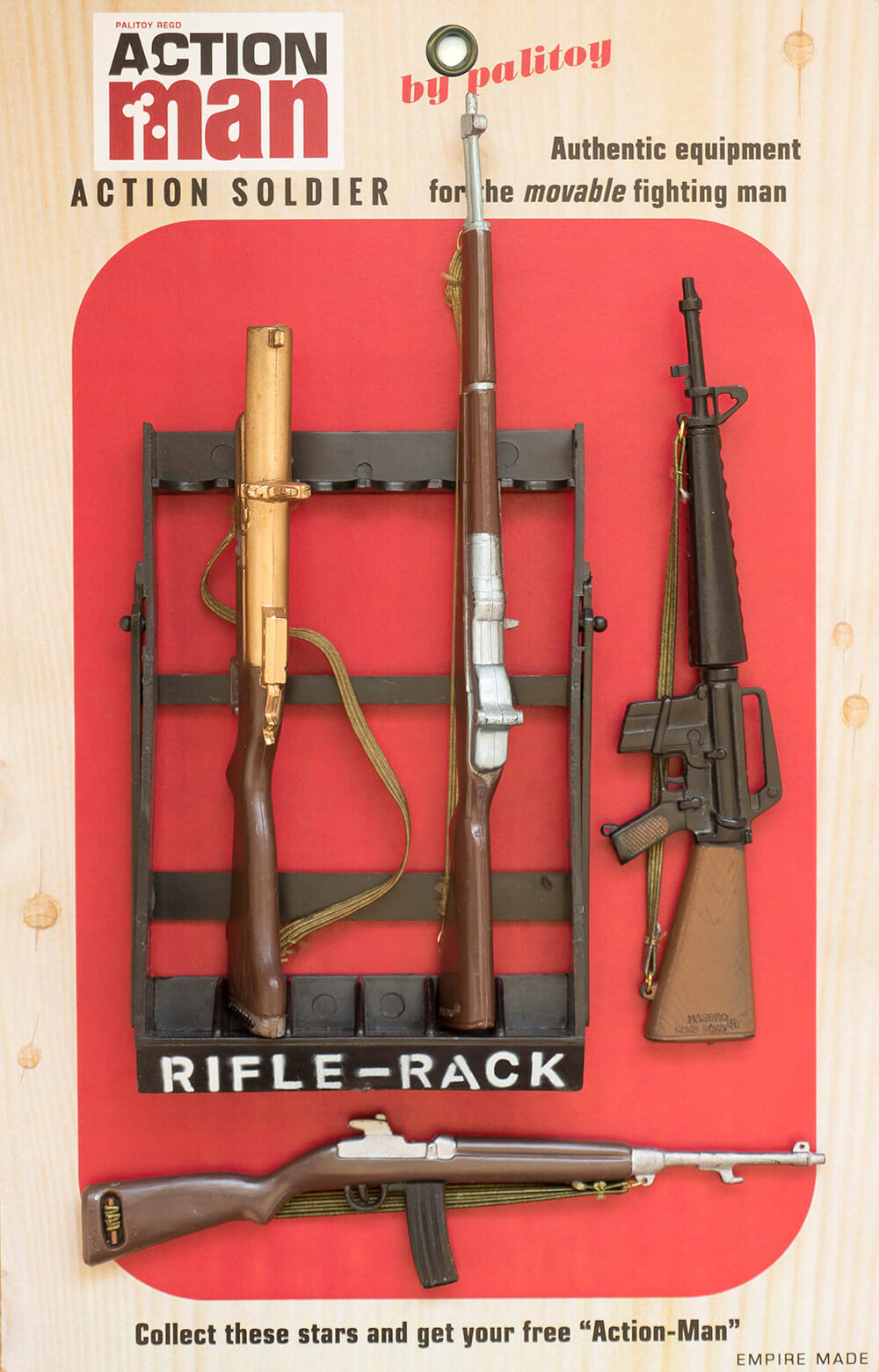 Action Man Rifle Rack