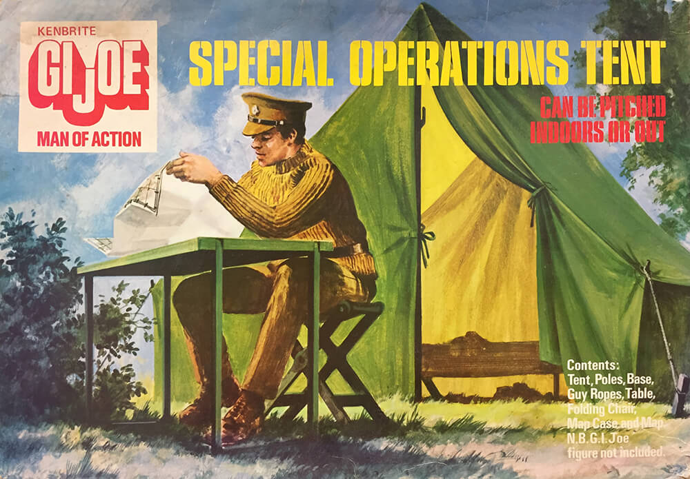 Kenbrite GI Joe Special Operations Tent Box
