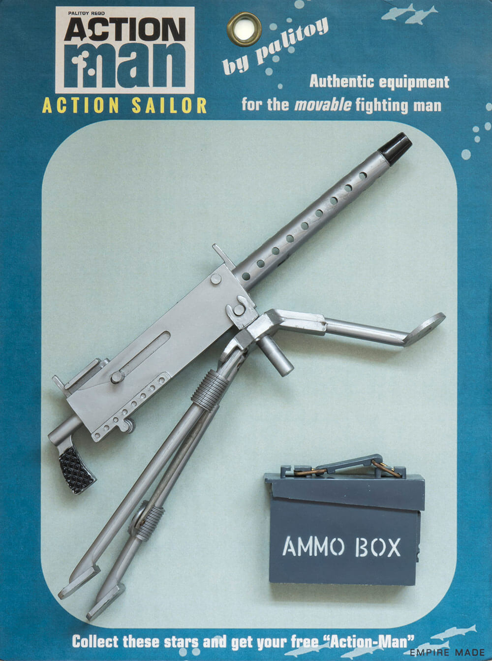 Action Man Browning Silver